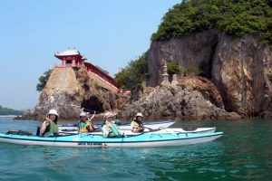 Kayak de mer à Tomonoura