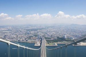 Visite du pont Akashi (Bridge World)
