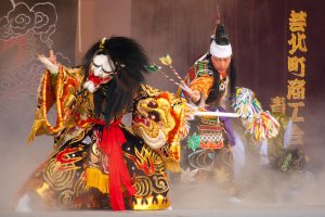 Le Kagura à Hiroshima et le Iwami Kagura