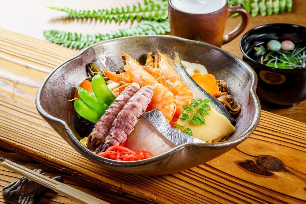 WA SAKURA - Japon - Cuisine japonaise - Barazushi - sushi - Okayama