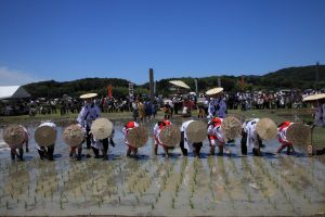 Festival de la plantation du riz d'Izawanomiya