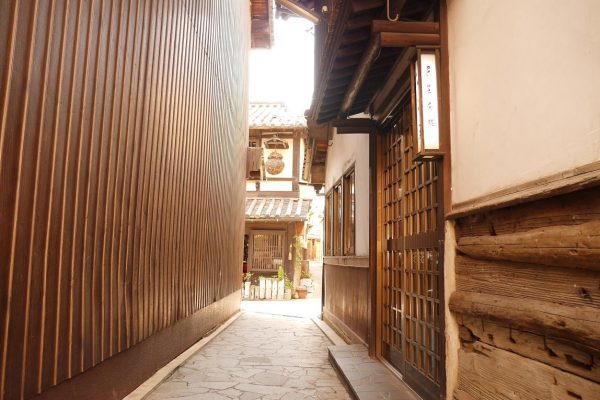 ruelle traditionnelle fukuyama historique tourisme japon hiroshima tomonouchi