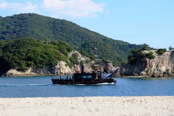 îlots bateau fukuyama traditionnelhistorique tourisme japon hiroshima