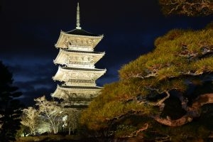 Le temple de Bitchū Kokubunji