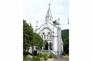 L'Église catholique de Tsuwano