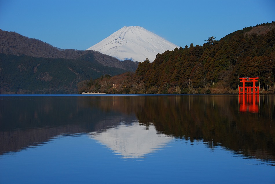 Lac Ashi et Mont Fuji