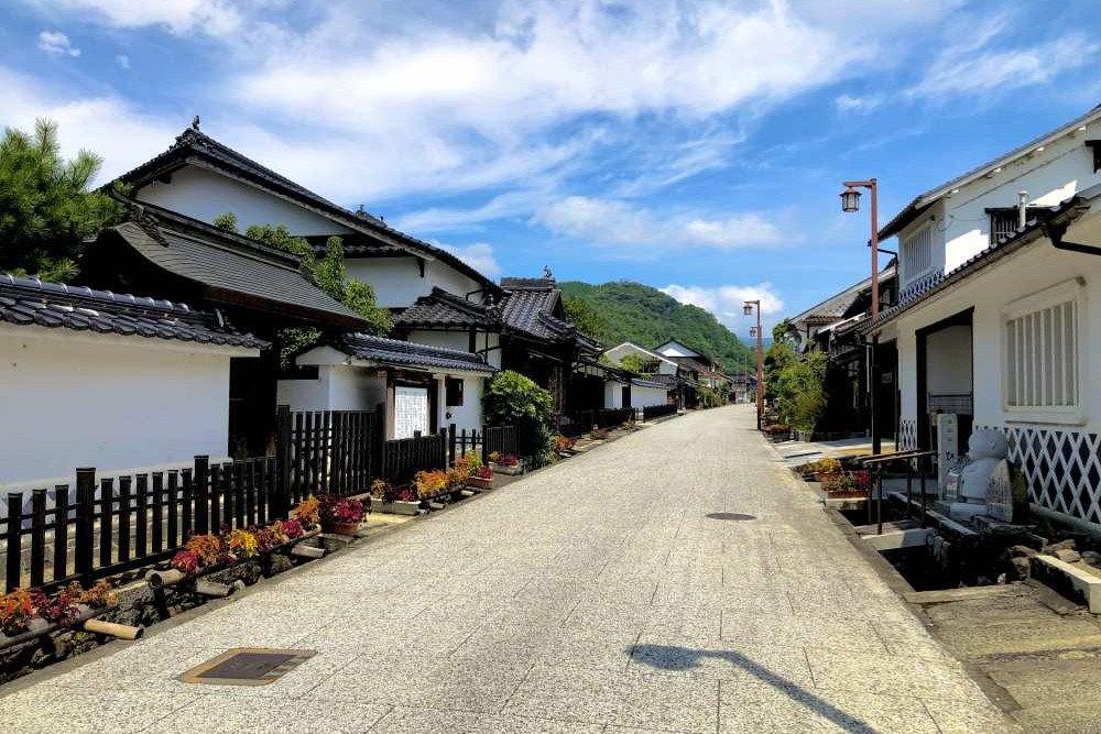 Le quartier Ōhara-juku