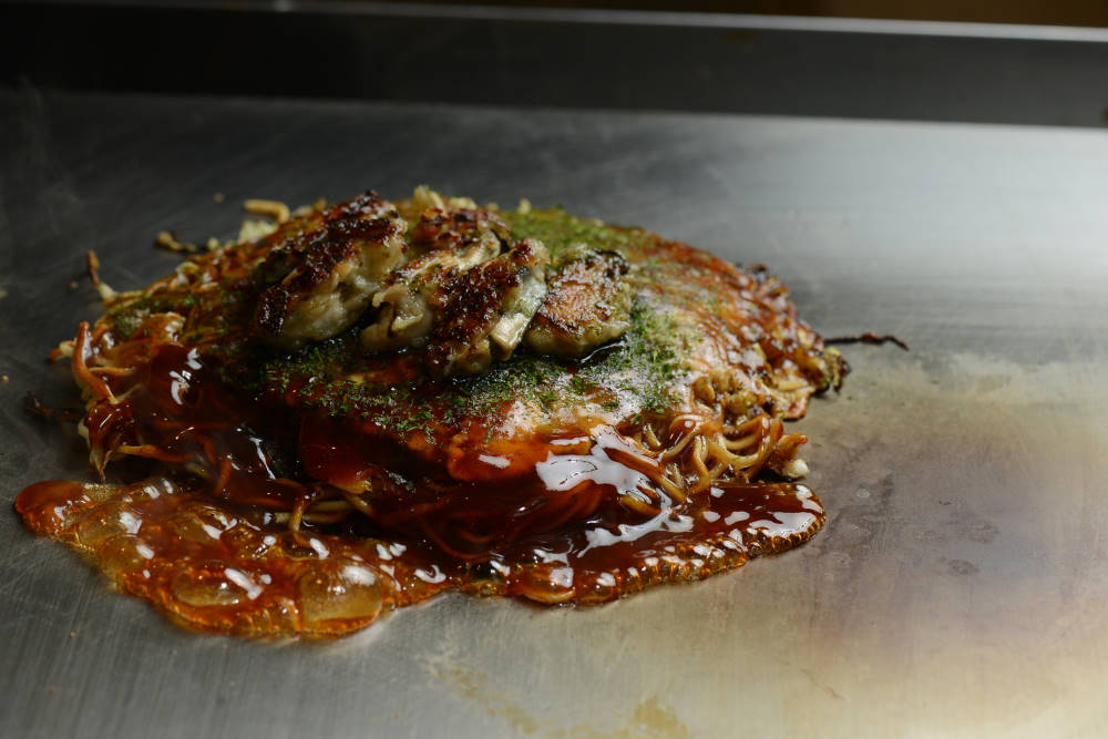 Wa Sakura - Japon - Hiroshima - Gourmet - Restauration - Huitre - Okonomiyaki d'Hiroshima