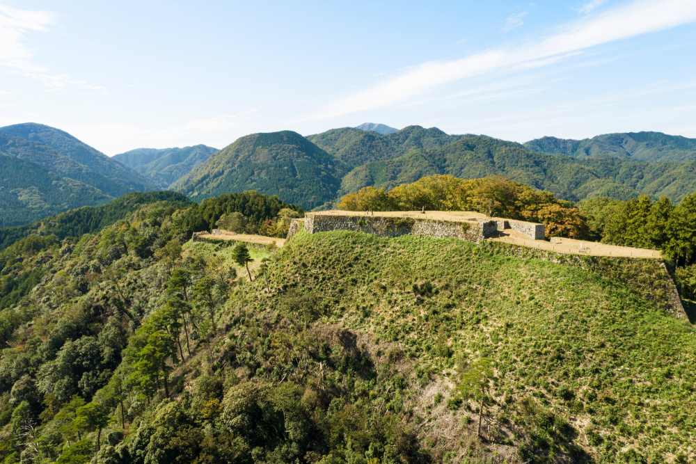 Les ruines du château de Tsuwano