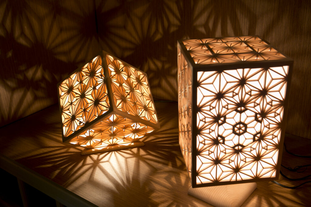 Atelier de kumiko : technique d'assemblage du bois d’Ōkawa