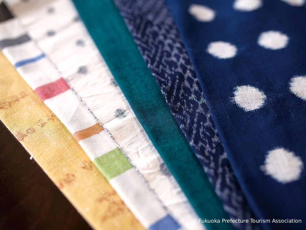 久留米絣の様々な柄