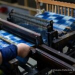 Expérience de teinture à l'indigo Kurume kasuri