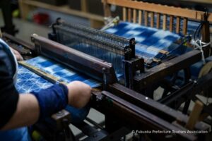 Expérience de teinture à l'indigo Kurume kasuri